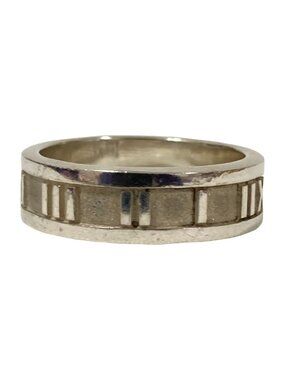 Tiffany & Co Atlas Ring 925 Sterling Silver